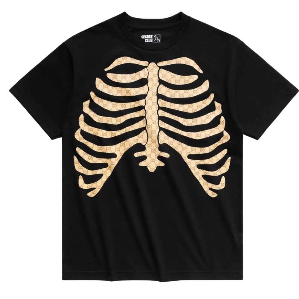 Complexcon / Complexland Market‎ Lux Skelly Mens T-Shirt Size MEDIUM